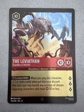 Disney Lorcana Wilds Unknown - The Leviathan Guardian of Atlantis 125/204 FOIL 