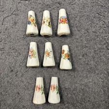 Job lot of 8 Ceramic Light Pull - Upcycle - Bathroom to include 1 pair