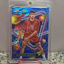 🔥2023-24 Topps Cosmic Chrome - Alperen Sengun #48 Blue Moon Refractor /99