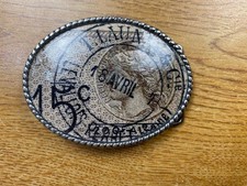 Loopty Loo Stamp Belt Buckle