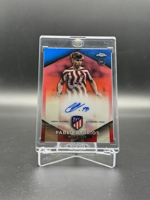 Topps Chrome Atlético Madrid 22/23 - Pablo Barrios -  /25 On Card Auto - Rookie