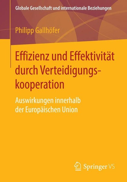 Philipp GallhöFer | Effizienz Und EffektivitäT Durch Verteidigungskooperation-image