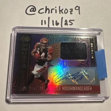 2021 Panini Illusions Immortalized TJ Houshmandzadeh Patch Auto /299