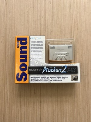 Creative Sound Blaster Audigy 2 NX USB Model SB0300 24-Bit Advanced HD Remote