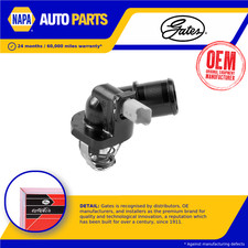 Coolant Thermostat fits CITROEN C3 Mk1, Mk2 1.4 02 to 16 KFV(TU3A) Gates 1336Z2