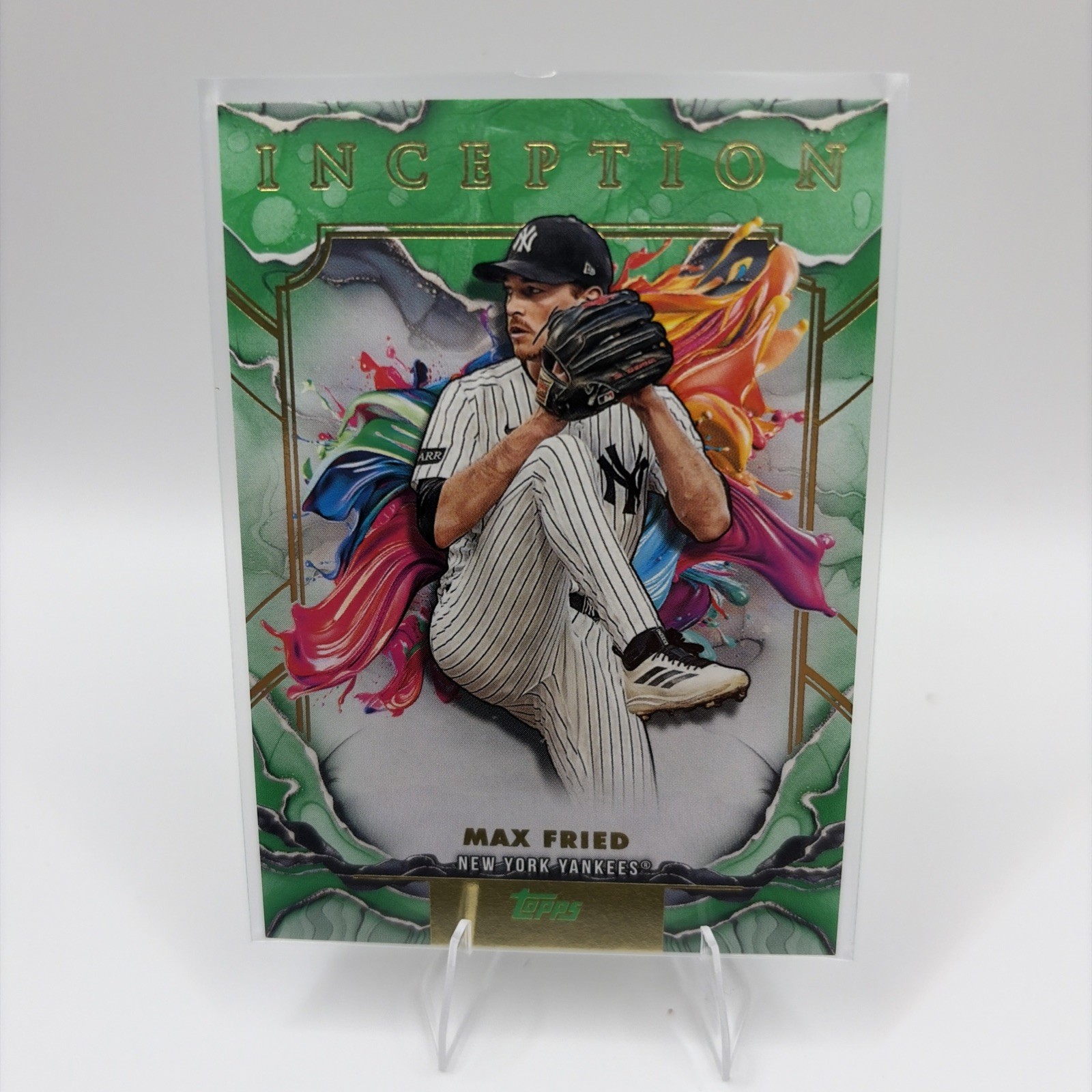 2025 Topps Inception Max Fried #58 Green New York Yankees
