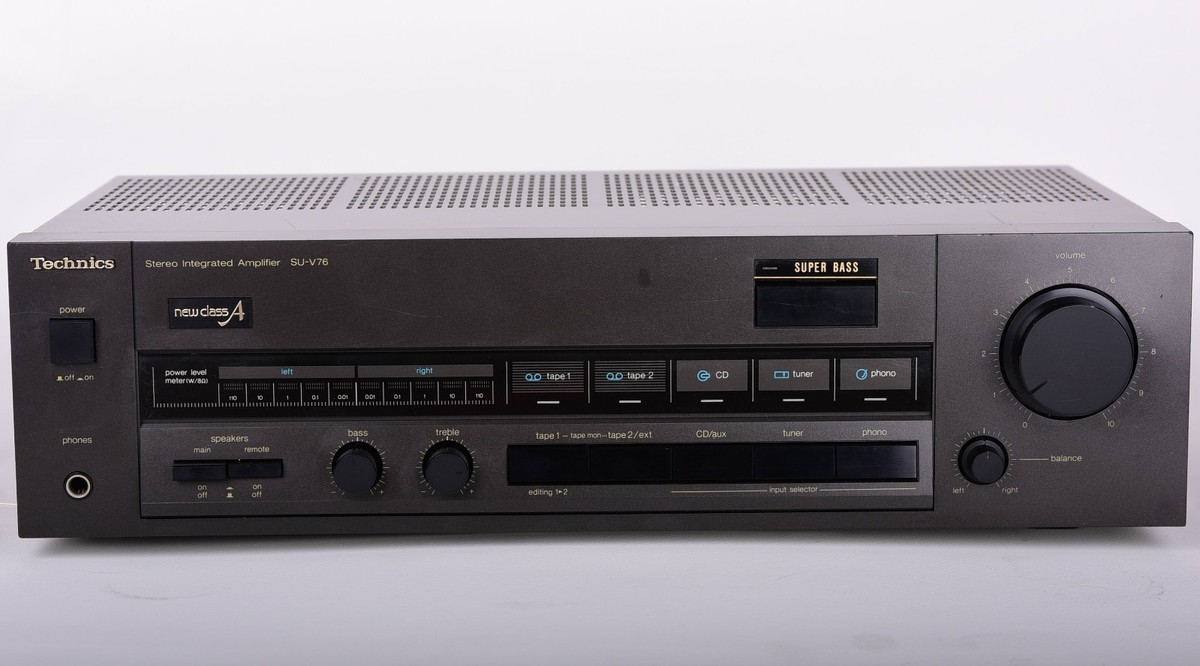 Technics SU-V76 Stereo Integrated Amplifier Tested Work conditions