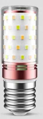 LED Corn Light Bulb, E14 Base LED Chandelier Bulbs, 12W, 3000k  warm light tone