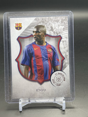 SAMUEL ETO’O LOT Topps Chrome FC Barcelona Mes Que Un Club EUR 7,95