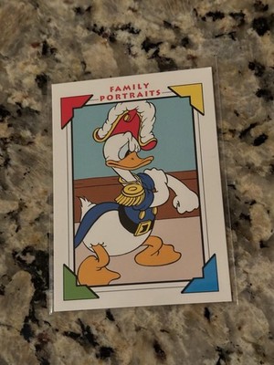 Walt Disney Donald Duck Sea Scouts パズル DONALD DUCK SEA SCOUTS DISNEY IMPEL 1991 CARD # 118 FAMILY