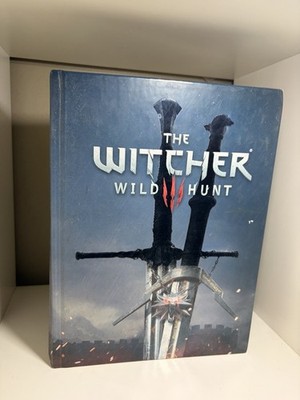 Witcher 3: Wild Hunt Official Collector's Edition Strategy Guide Hardcover-NoMap