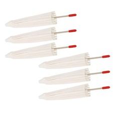 3PCS Parasol Paper Umbrellas: 7.9'' DIY Small Painting Decorative Oil Parasol -