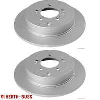 2X H+B Bremsscheiben Herth+Buss Jakoparts J3310540 FüR Hyundai FüR Kia