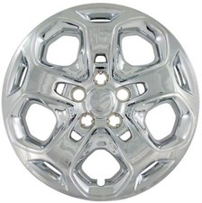 One Single 2010-2012 Ford Fusion Se Style 457-17c 17 Chrome Hubcap Wheel Cover