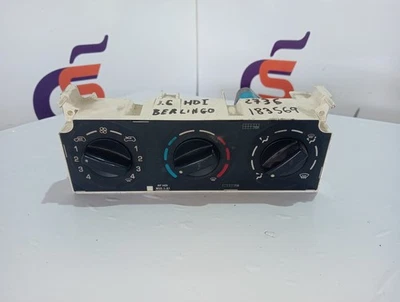 COMMANDE DE CHAUFFAGE / CLIMATISATION / 183569 POUR CITROËN BERLINGO 1.6 16V HDI - Photo 1/3