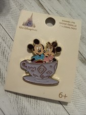NEW IN PACKAGE Disney Mickey Minnie Mouse Metal Enamel Pin