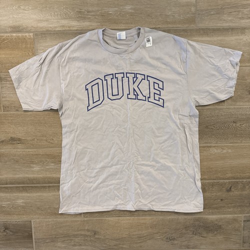 Duke Blue Devils Basketball T Shirt Cotton Size XL