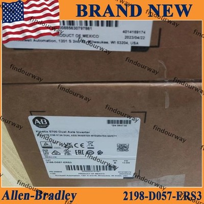 New NEW PLC 2198-D057-ERS3 Kinetix 5700 Dual Axis Inverter Free Shipping
