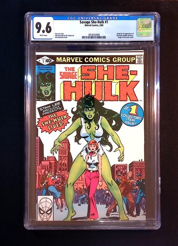Savage She-Hulk #1 Marvel 1980 CGC 9.6 1st App & Origin Jennifer Walters