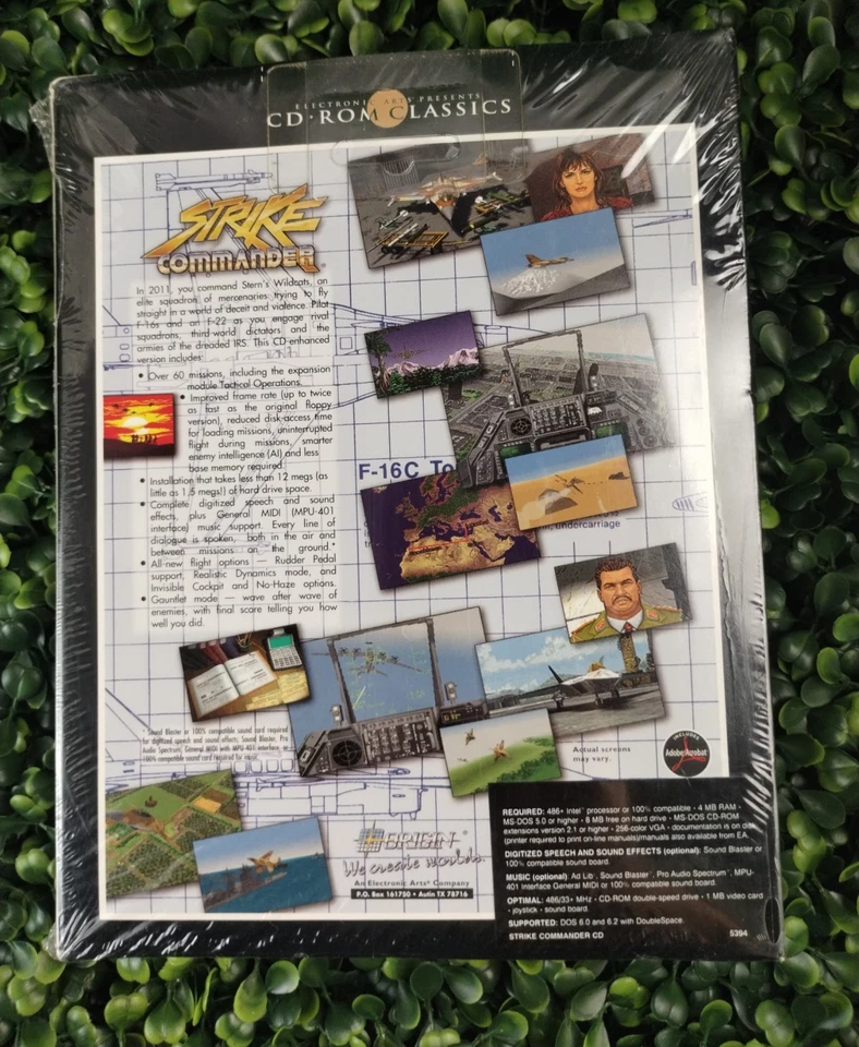 Strike Commander 1994 Big Box New & Sealed PC - Image 2 of 4