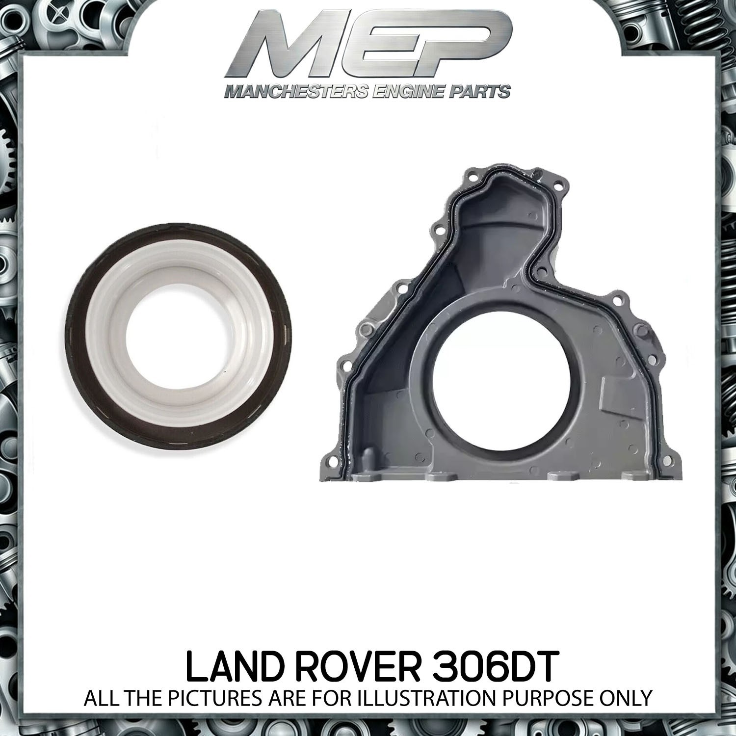 LAND ROVER 3.0D RANGE ROVER SPORT FORGED CRANKSHAFT WITH ENGINE REBUILDKIT GEN-2 thumbnail 5
