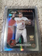 2024 Topps Chrome - Gunnar Henderson #36 Refractor Year Two