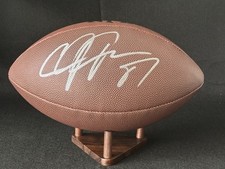 Calvin Johnson Detroit Lions Megatron Signed Autographed NFL Wilson Football COA