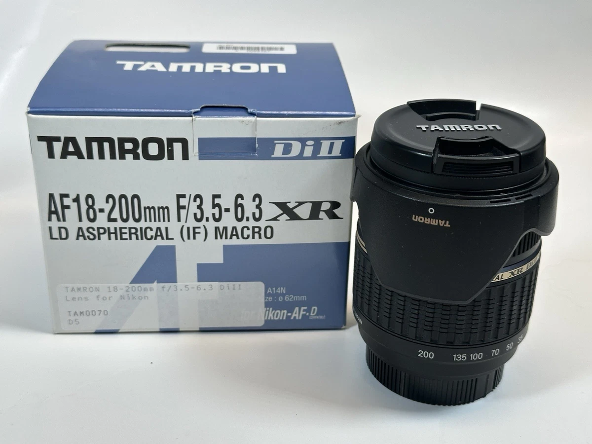 Tamron Di II Camera Lenses for Nikon 18-200mm Focal for sale | eBay