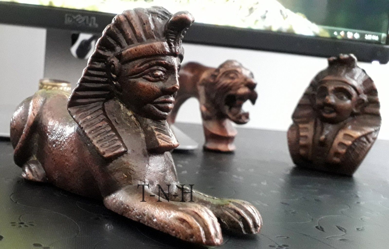 SOLID HEAD ANTIQUE STYLE VINTAGE HEAD HANDLE FOR … - image 3