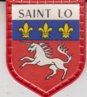 FRENCH CITIES PATCH *N°83 SAINT LO* (REGILAIT)