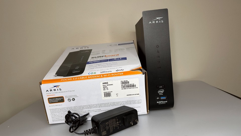 ARRIS Surfboard SBG6950AC2 Cable Modem & Wifi Router 612572214688 eBay
