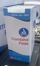 Dynarex Sterile ABD Combine Pads, 8" x 10" - Box of 24