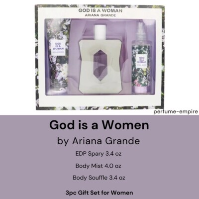 God is a Women by Ariana Grande 3pc Gift Set New in Box | eBay display picture 3