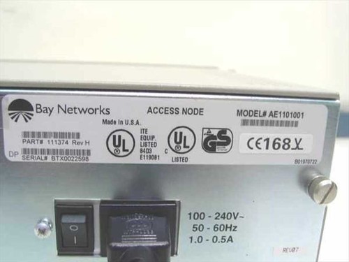 Bay Networks AE1101001 Baystack Access Node PN 111374 Rev H - 19" Rackmount - Picture 3 of 4