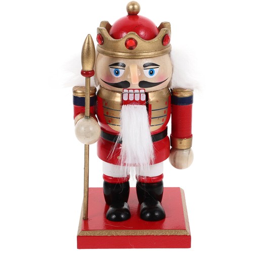 Nutcracker Soldier Ornament Wooden Table Centerpieces Decorative Nutcrackers - Picture 7 of 12
