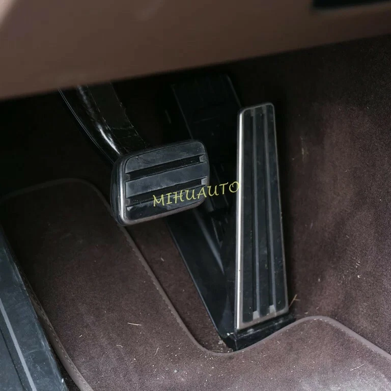 Juego de cubiertas de pastillas de pedal de gas de freno deportivo para Porsche Panamera 718 Boxster Cayman Foto 2 de 4