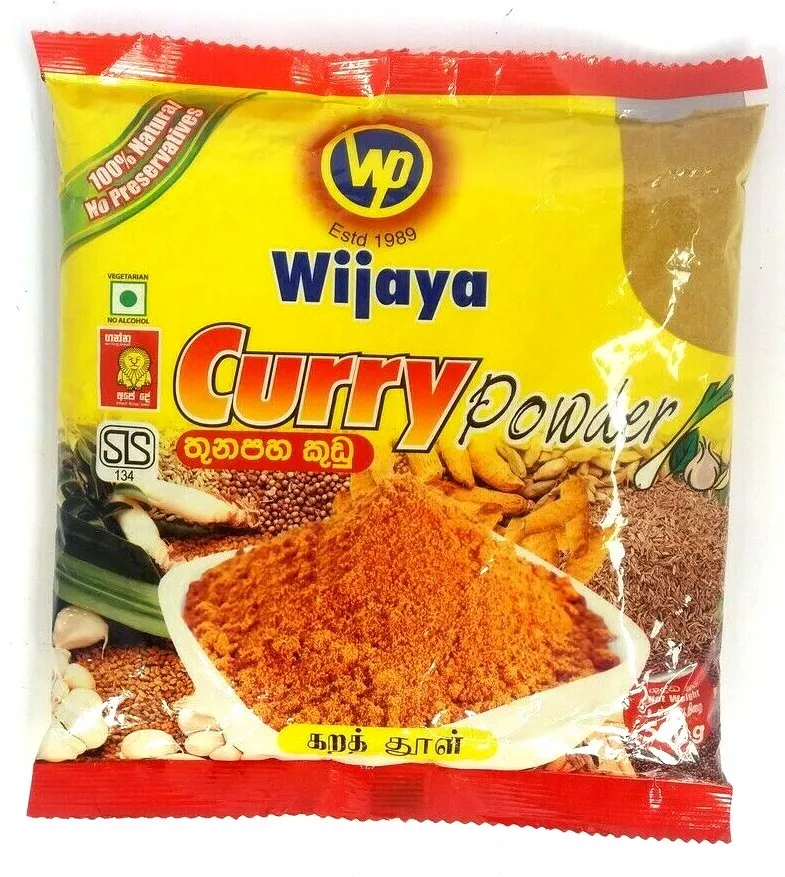 Wijaya Curry Powder Sri Lankan organic hot Asian Ceylon seasoning