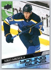 NIKO MIKKOLA RC YOUNG 2020-21 UPPER DECK 20-21 NO 470            35230