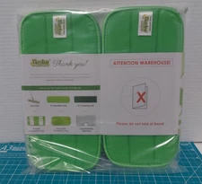 Turbo Microfiber Mop Pads 11 Inch 2-Pack Reusable Multisurface Mop Head