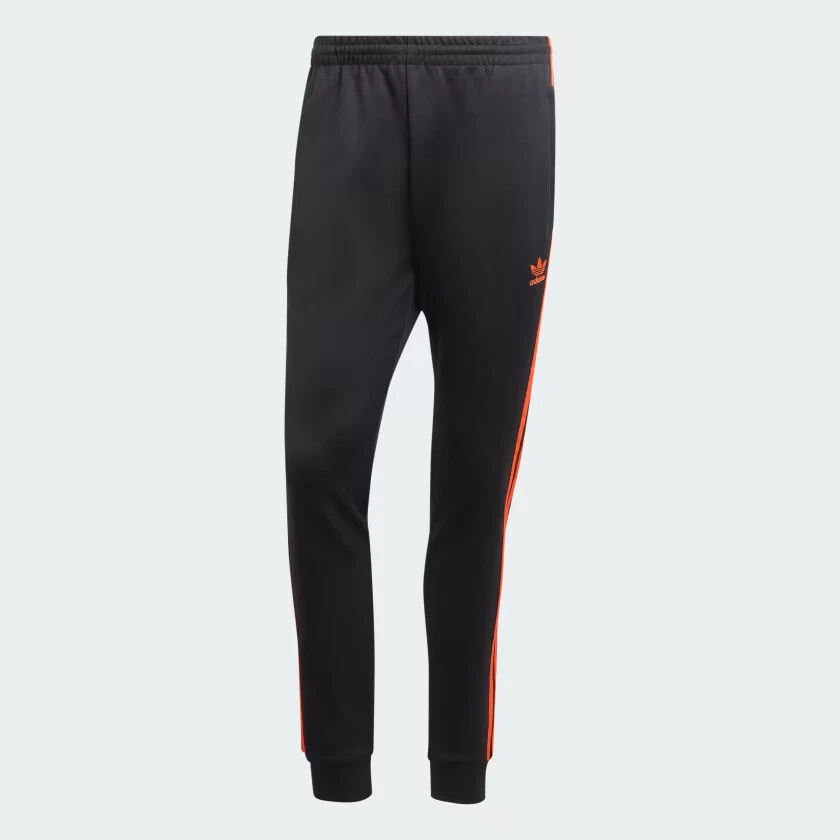 Tuta adidas arancione e nera sale