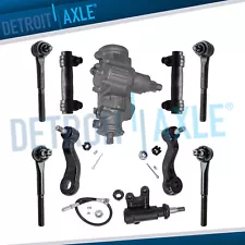 4WD Power Steering Gear Box Tierod Idler & Pitman Arm for Chevy GMC K1500 K2500