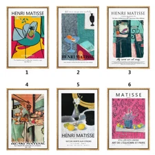 Wall26-Henri Matisse Still Life Framed Art Print Canvas Wall Art 