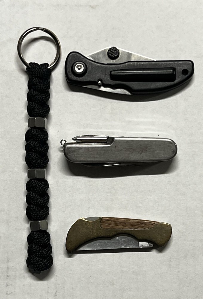 Compact Multi-Tool Knife Set with Keychain Lanyard - K Life Lot