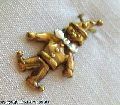 *Mannanhänger Anhänger aus Clown Harlekin in aus 333 Gold für Kette Damen Hals - Picture 4 of 5