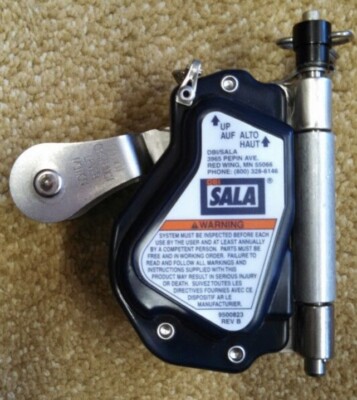 DBI Sala 6116502 Vertical Lifeline Kit Capacity 310lbs 141kg US PaNo 4,657,110 9
