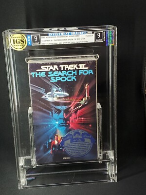   DOUBLE MINT   Star Trek 3 (Search For Spock) 1st Print, 2 Tone Beta IGS 9-9 