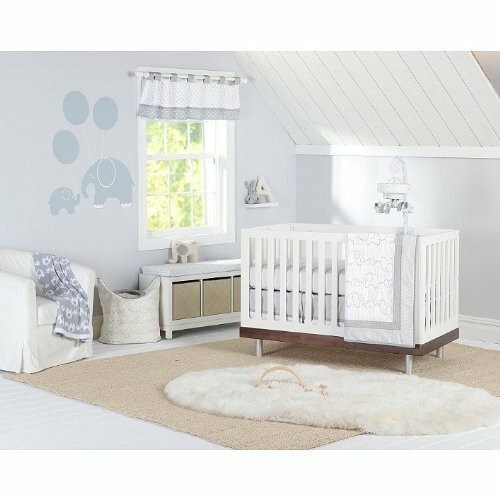 crib bedding set with mobile