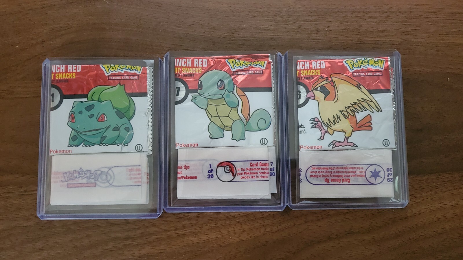 Collectible Pokemon Rolls Wrappers - 1999 - Fruit Rollups / Snacks | eBay