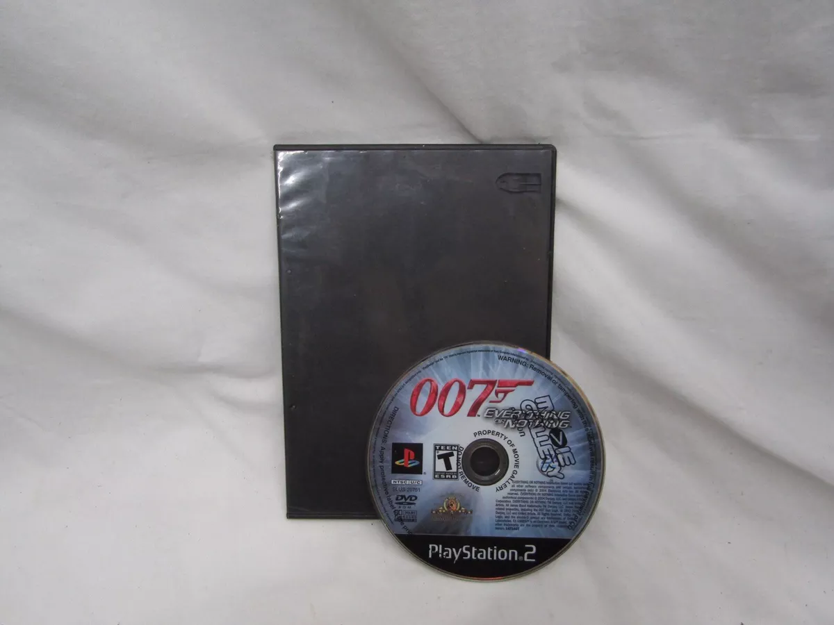 Everything or Nothing Sony Playstation 2 Game