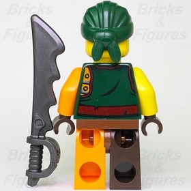 LEGO&reg; Ninjago Sqiffy Minifigure Skybound Pirate with Sword 70604 70594 njo203